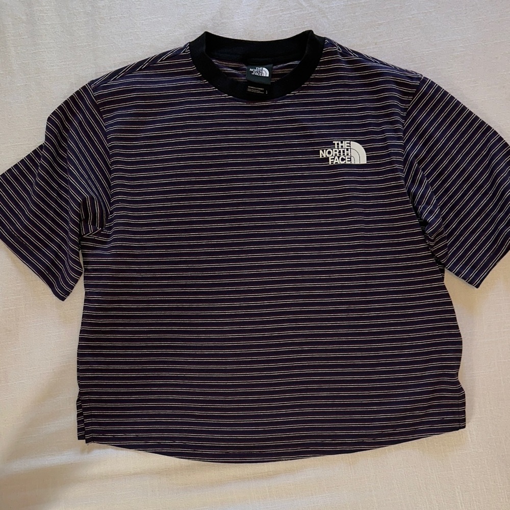 The North Face Striped Boxy Tee